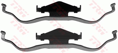 Trw Zubehörsatz, Scheibenbremsbelag [Hersteller-Nr. PFK504] für Opel von TRW