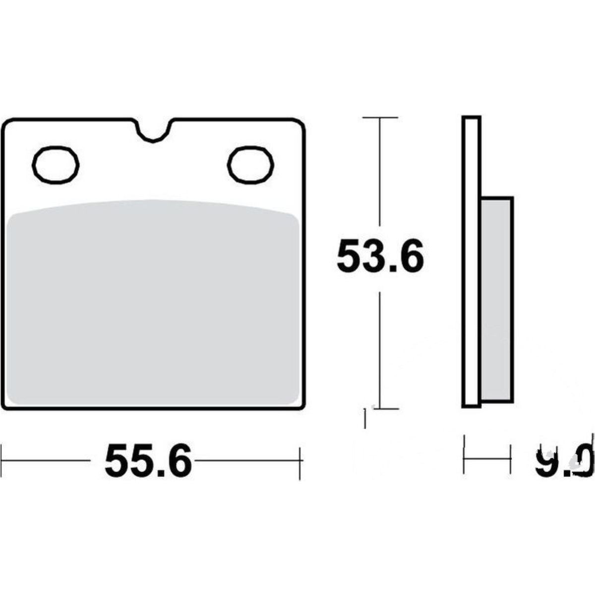 Trw mcb19 bremsbeläge bremsklotz standard von TRW