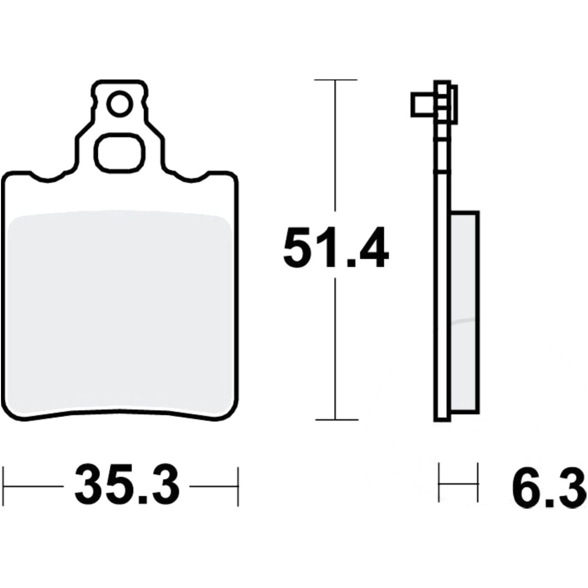 Trw mcb552 bremsbeläge bremsklotz standard von TRW