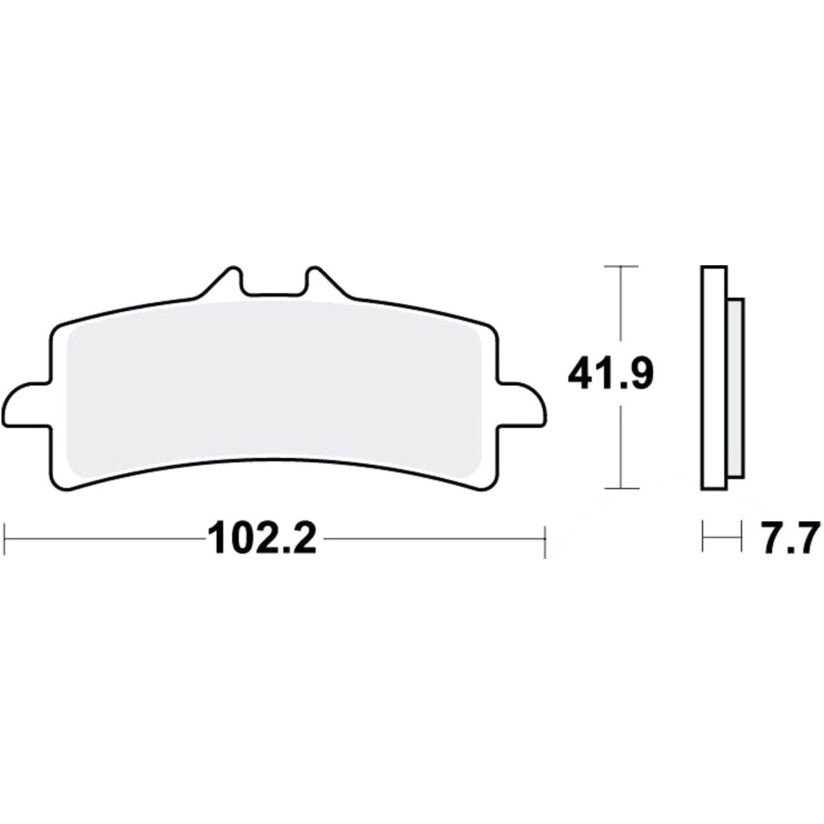 Trw mcb792crq bremsbeläge bremsklotz carbon crq von TRW