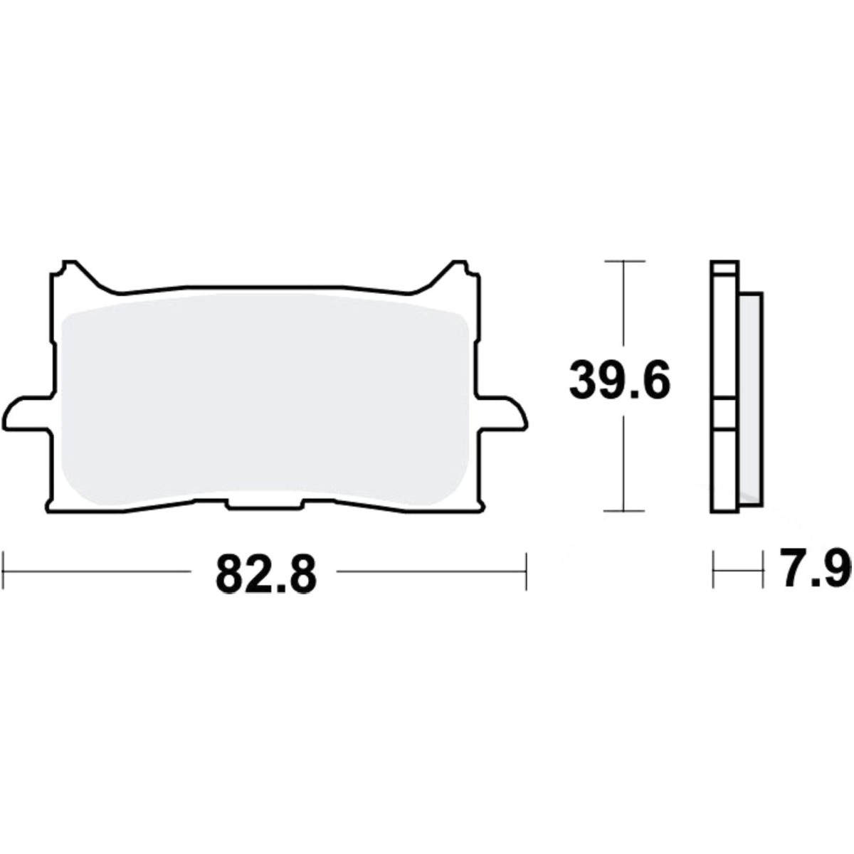 Trw mcb888sv bremsbeläge bremsklotz sinter vorne von TRW