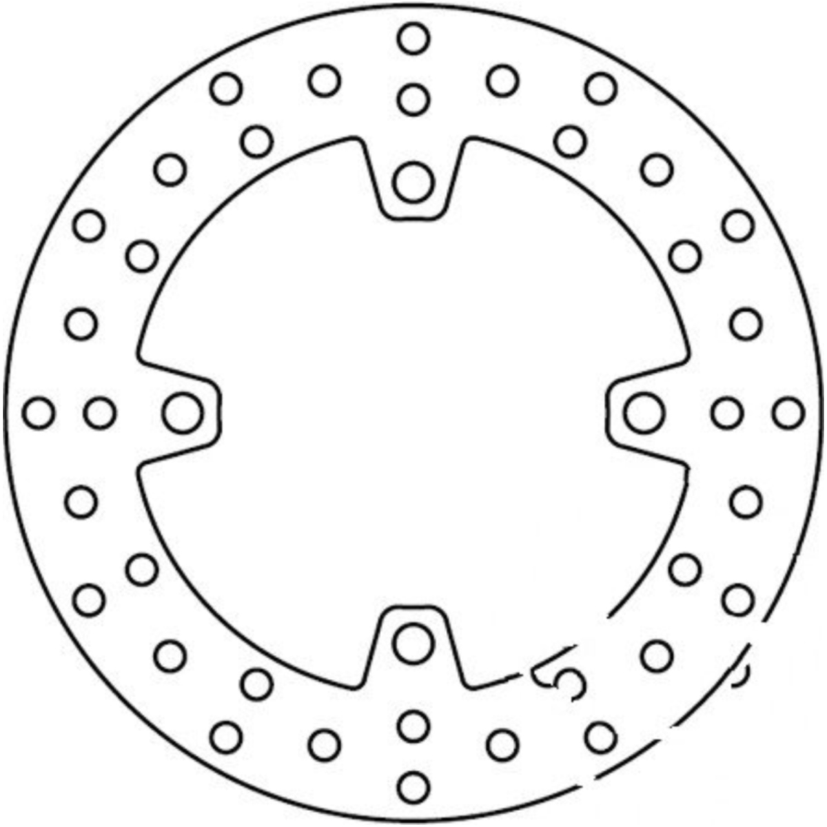 Trw mst245 bremsscheibe starr von TRW