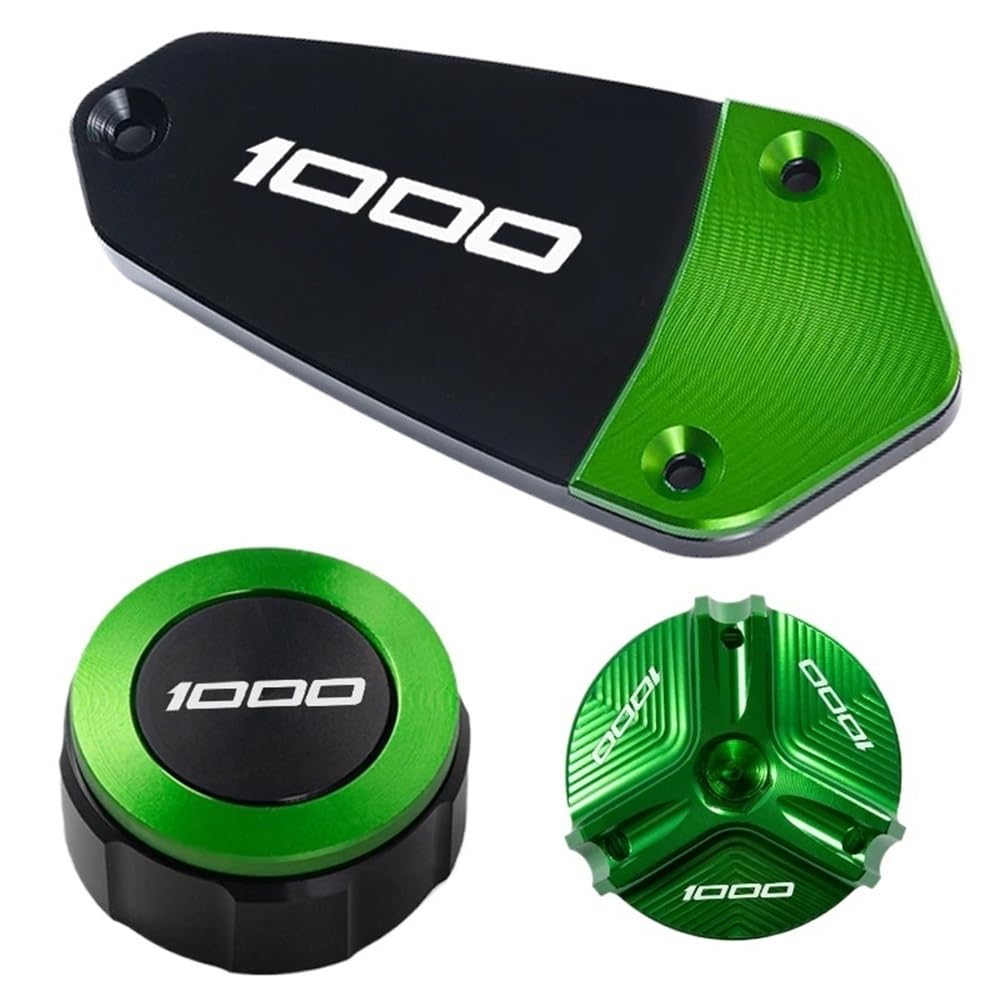 Bremsflüssigkeit Kraftstoffbehälter Abdeckkappe Für Z1000 Z1000R Z 1000 2011–2024 Schutz des Motorrad-Bremsflüssigkeitstanks vorne und hinten und Einfüllöffnung Bremsflüssigkeit Kraftstoffbehälter Abdeckkappe Für Z1000 Z1000R Z 1000 2011–2024 Schutz des Motorrad-Bremsflüssigkeitstanks vorne und hinten und Einfüllöffnung von TRWWFEXO