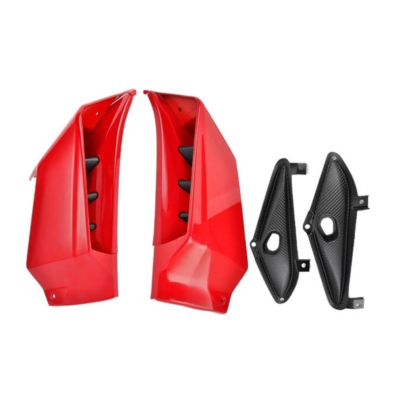 Motorrad Seitenverkleidung Zubehör Für CBR650R 2019-2023 Motorrad Zubehör Front Verkleidung Winglets Seite Spoiler Dekorative Dynamische Flügel Kit von TRWWFEXO