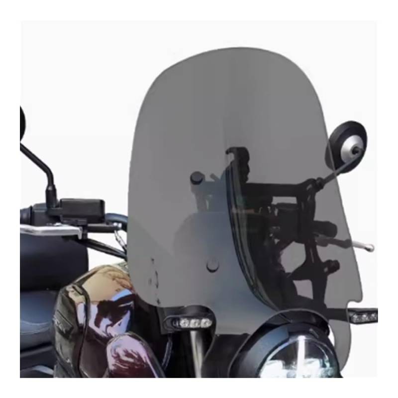 Windschild Luftabweiser Für GAOKIN Für THOR1000 Motorrad Windschutzscheibe Frontscheibe Zubehör Windschutzscheibe Front Windabweiser Windschutzscheibe von TRWWFEXO