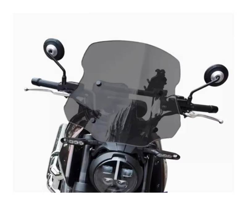 Windschild Luftabweiser Für GAOKIN Für THOR1000 Motorrad Windschutzscheibe Frontscheibe Zubehör Windschutzscheibe Front Windabweiser Windschutzscheibe von TRWWFEXO