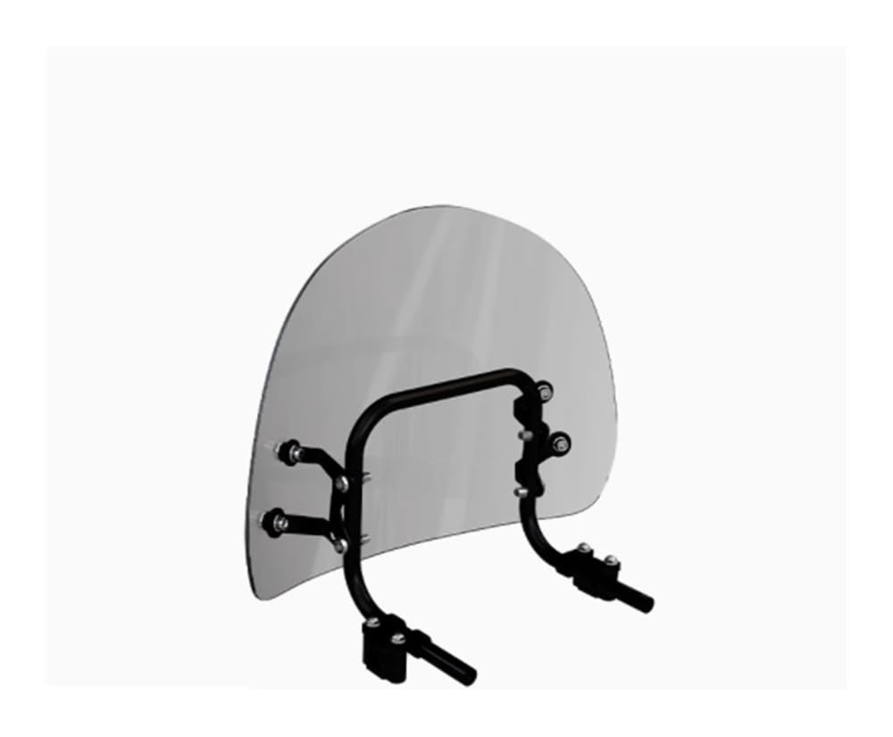 Windschild Luftabweiser Für S&ym Für 4MICA Frontscheibe Motorrad Zubehör Windschutzscheibe Panel Windschutzscheibe Deflektor Frontscheibe Windschutz von TRWWFEXO