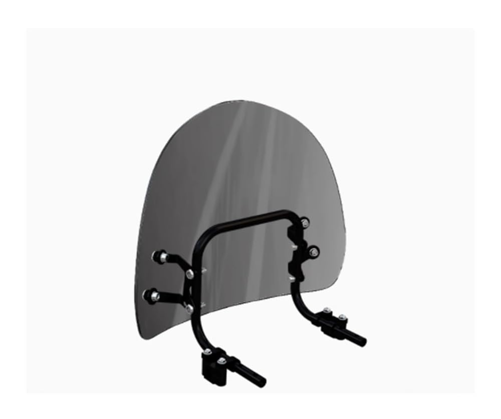 Windschild Luftabweiser Für S&ym Für 4MICA Frontscheibe Motorrad Zubehör Windschutzscheibe Panel Windschutzscheibe Deflektor Frontscheibe Windschutz von TRWWFEXO