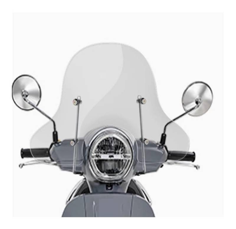 Windschild Luftabweiser Für S&ym Für Fiddle5 Für Fiddle150 Motorrad Windschutzscheibe Windschutzscheibe Frontscheibe Windschutzscheibe Deflektor Schild von TRWWFEXO