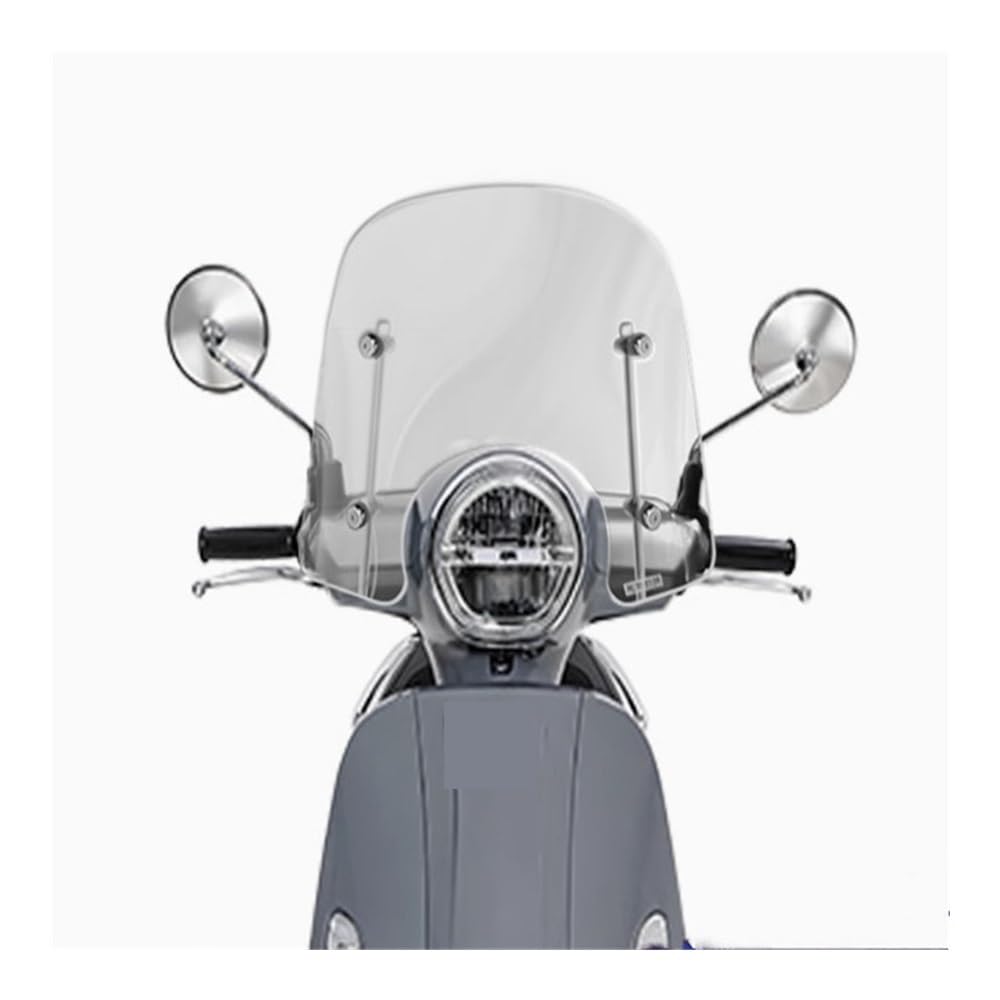 Windschild Luftabweiser Für S&ym Für Fiddle5 Für Fiddle150 Motorrad Windschutzscheibe Windschutzscheibe Frontscheibe Windschutzscheibe Deflektor Schild von TRWWFEXO