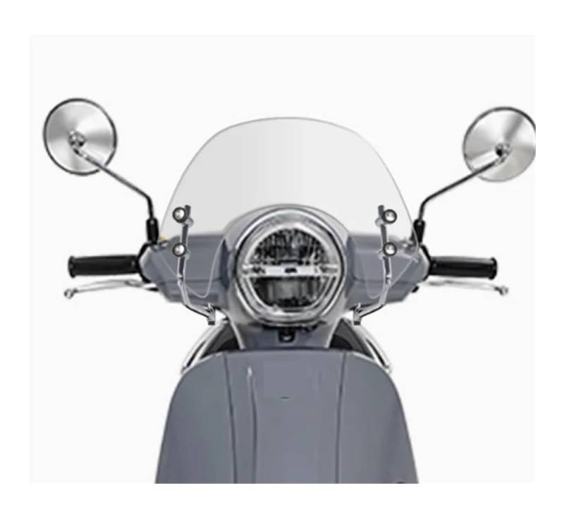 Windschild Luftabweiser Für S&ym Für Fiddle5 Für Fiddle150 Motorrad Windschutzscheibe Windschutzscheibe Frontscheibe Windschutzscheibe Deflektor Schild von TRWWFEXO