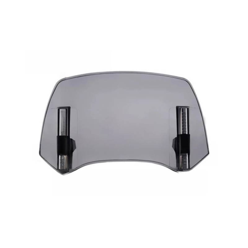 Windschild Luftabweiser Universal Motorrad Windschutzscheibe Verlängerung Einstellbare Spoiler Clamp-On Windschutzscheibe Deflektor Für Ka&wasaki Für YA&MAHA Für Su&zuki von TRWWFEXO