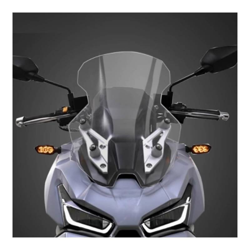 Windschild Luftabweiser Windschutzscheibe Für SYM Für Adx150 Für ADV150 Motorrad Zubehör Windabweiser Frontscheibe Windschutzscheibe Deflektor von TRWWFEXO