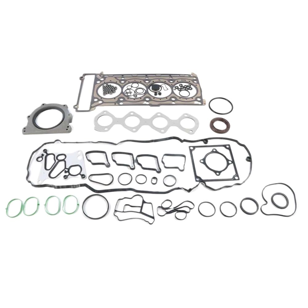 Motorradzubehör Dichtungssatz, kompatibel mit – W203 W204 W211 Motoren M271 1.8 Kompressor Ersatzteilnummern 2710160520 2710140004 2710140104 2711840280 Zubehör von TReCVd