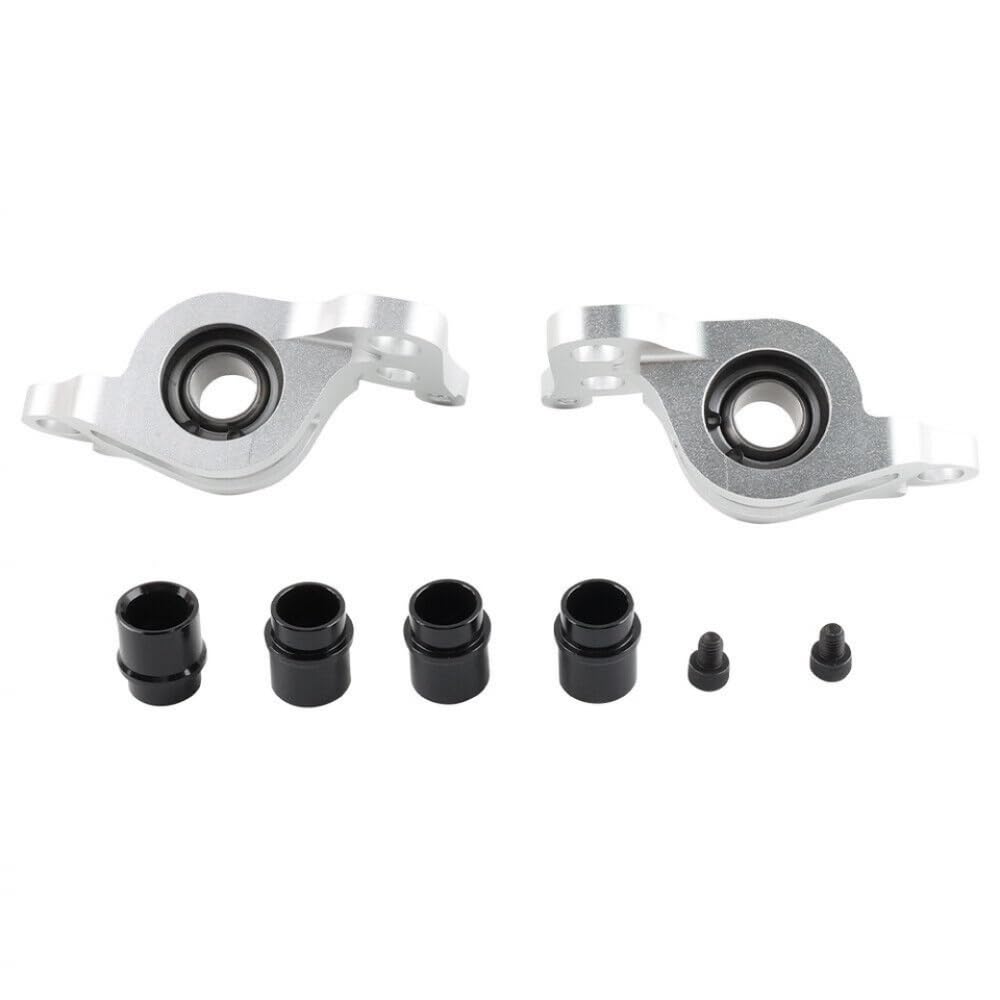 Motorradzubehör Sphärisches Compliance-Halterungsset Kompatibel mit Civic 1.6L 92–95 und Integra 1.8L 94–01 aus Billet-Aluminium in Schwarz und Silber Zubehör(Silver) von TReCVd