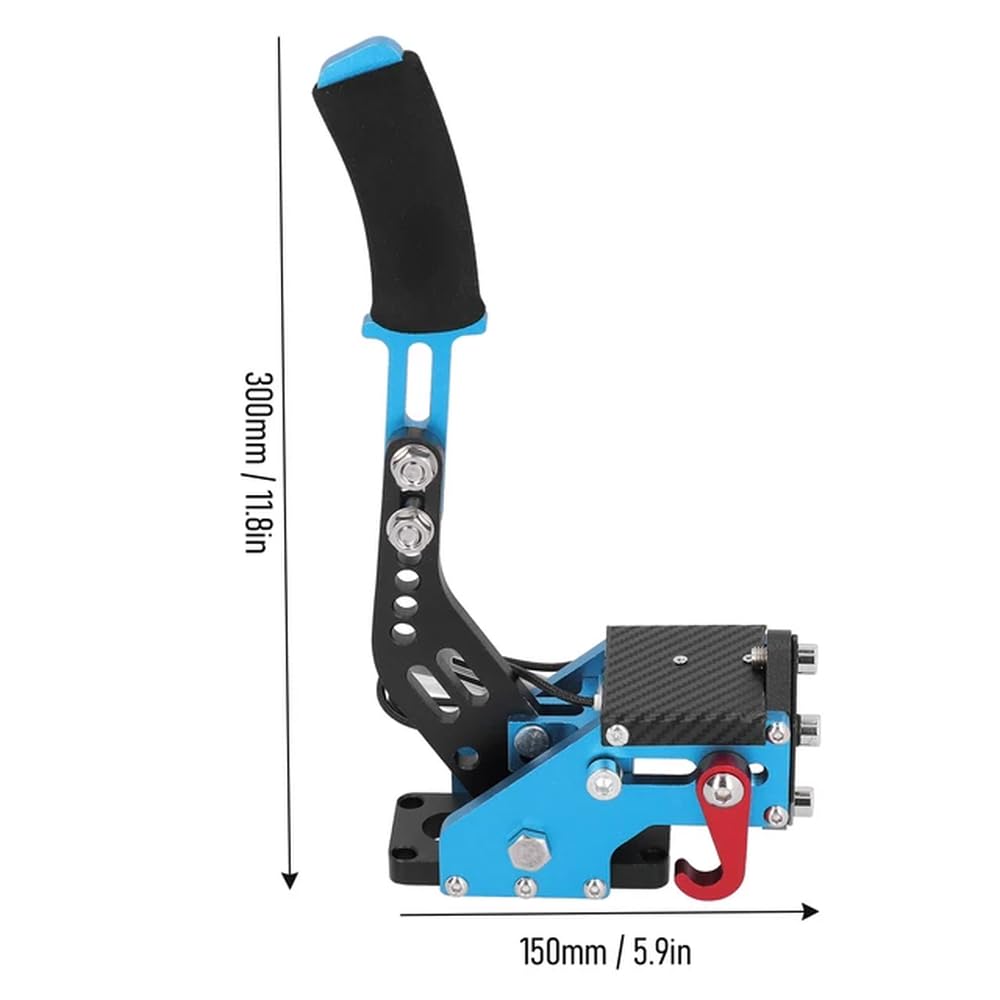 TReCVd 14Bit USB Handbremse mit G25 G27 G29 T500 Kompatibel mit PC Racing Games Handbremssystem Edition Kompatibel mit Dirt Rally von TReCVd