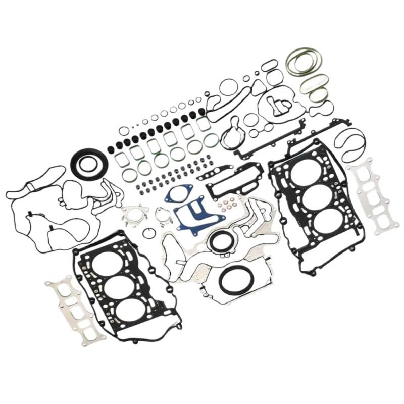 TReCVd Motorradzubehör Überholungsdichtungssatz, kompatibel mit A6 Q7 3.0T DI, Motorkomponenten, Kfz-Reparaturteile Zubehör von TReCVd