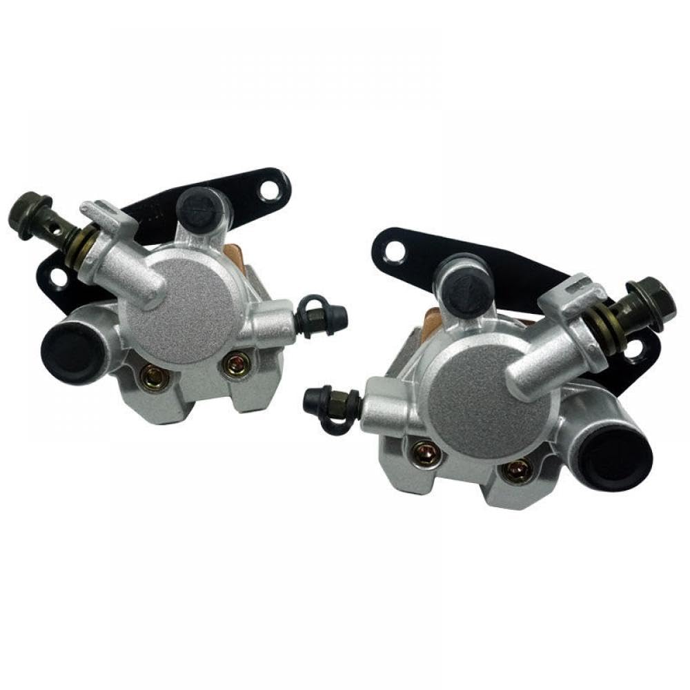 TReCVd Motorradzubehör Vorne Links rechts Bremssattel kompatibel mit ATV 450H 500H 700H Hisun 450 500 700 450cc 500cc 700cc LU022430 LU022431 Zubehör(Black) von TReCVd