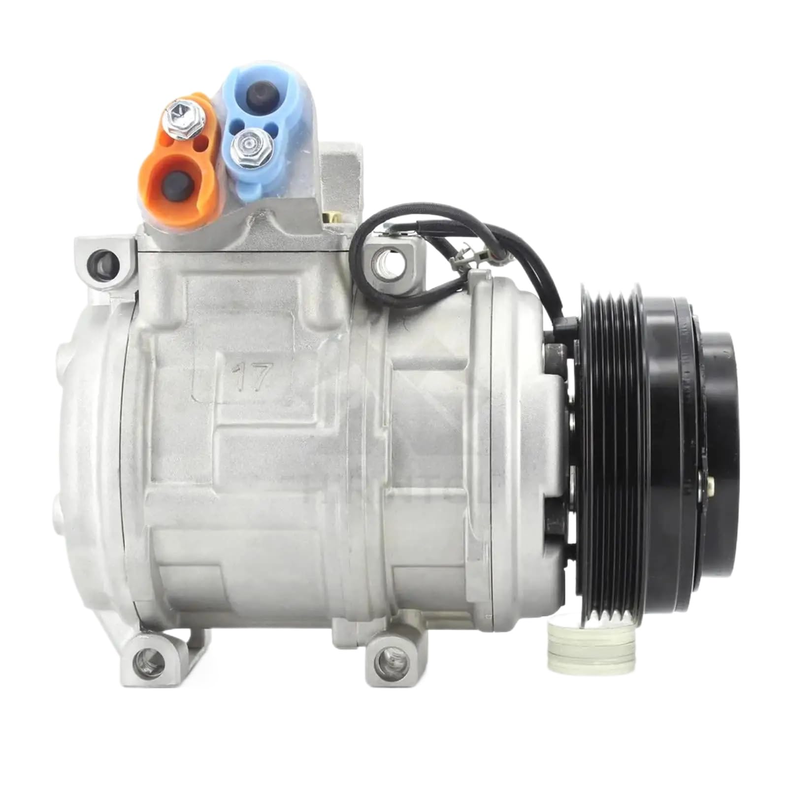 AC-Kompressor 12 V, 1 Stück, 4 Stück, kompatibel mit Hiace RZH Yaris Vitz Baggerzubehör, Modell 10PA17C 88320–26450 von TRyYCB