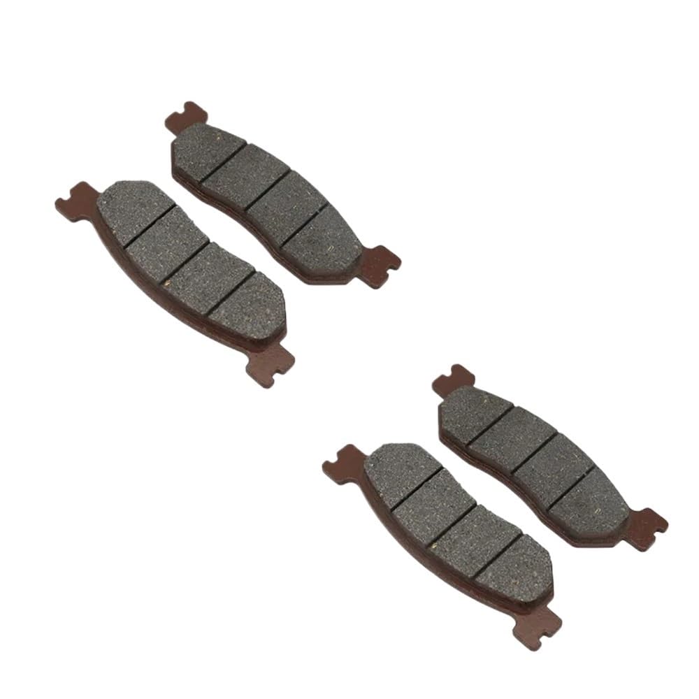 Kompatible Vorderradbremsbeläge E8 110 Motorräder(2 pair) von TRyYCB