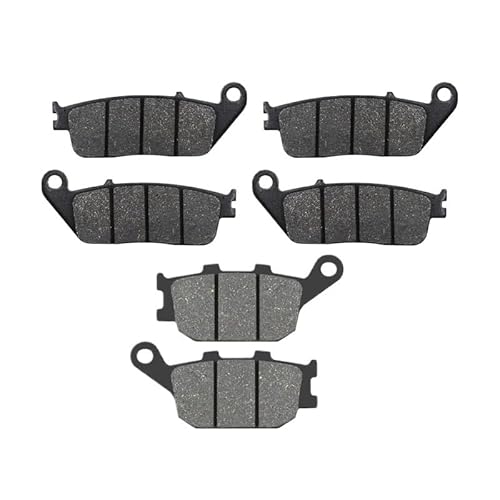 Performance-Bremsbeläge Compatible with Motorräder, kompatibel mit CB600F CB600 CBR600 CBR600F3 CB750 CBF600 CBF1000, vorne und hinten(Front and Rear) von TRyYCB