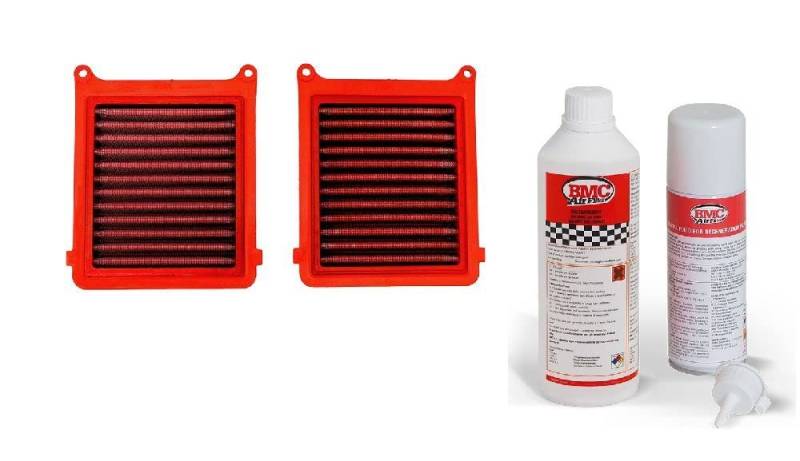 BMC Luftfilter+Reiniger Set kompatibel mit Honda CRF1100L Africa Twin SD08 Bj. 2020- von TSS Handel