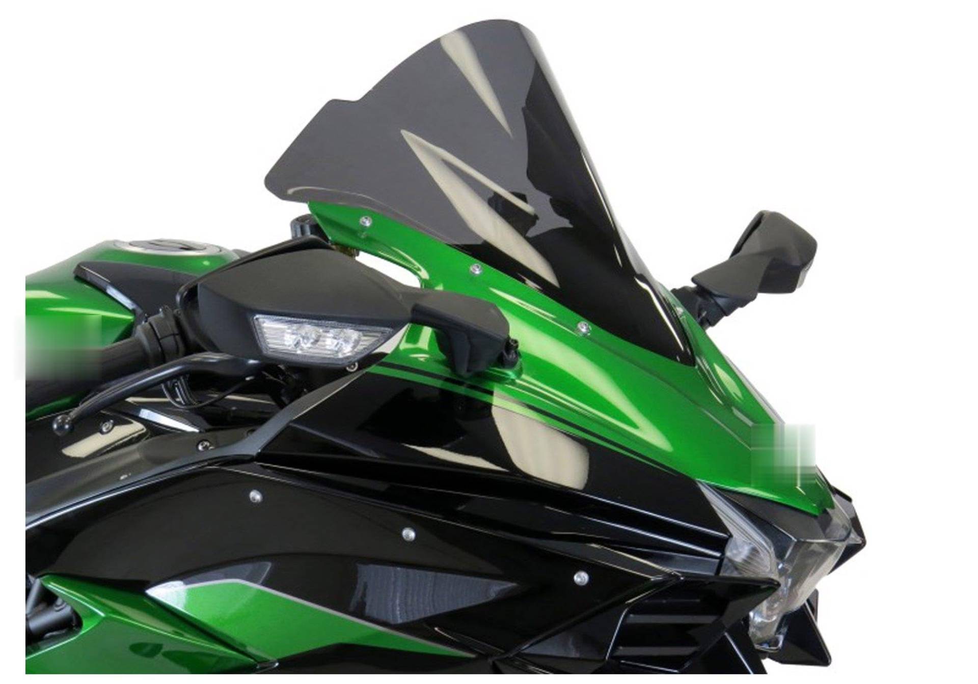 BODYSTYLE Racing Cockpitscheibe kompatibel mit KAWASAKI Ninja H2 SX/SE ZXT02P 998ccm Bj. 2022-2023 von TSS Handel