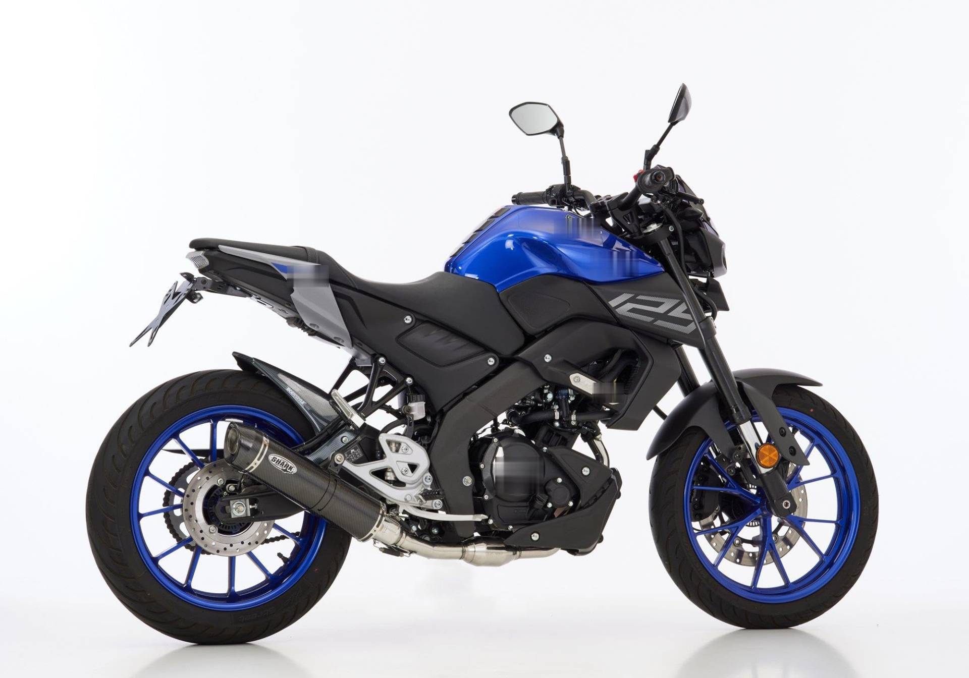 SHARK Street GP Komplettanlage (1-1) kompatibel mit YAMAHA MT-125 RE40 124ccm Bj. 2021-2023 von TSS Handel