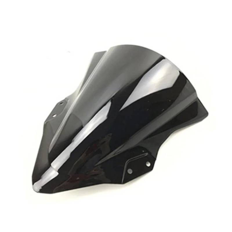 Fliegengitter Visier Protector Für KA&was&AKI Ninja400 Ninja 400 EX400 2018 2019 2020 2021 2022 2023 Motorrad Windschutzscheibe Windschutz(Black) von TTADINUDD