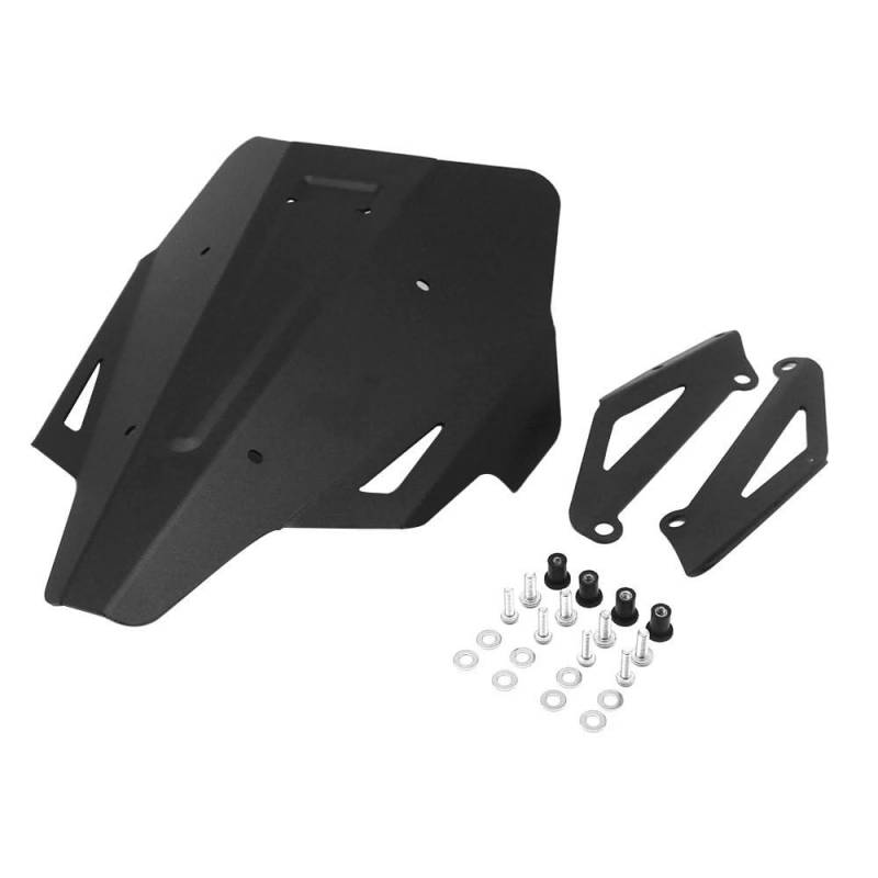 Fliegengitter Visier Protector Für Y&AMA&HA FZ07 MT07 MT-07 FZ 07 2021 2022 Motorrad Windschutzscheibe Windschutz Kit Deflektor Verkleidung Abdeckung Wind Bildschirm Zubehör(NO Logo) von TTADINUDD