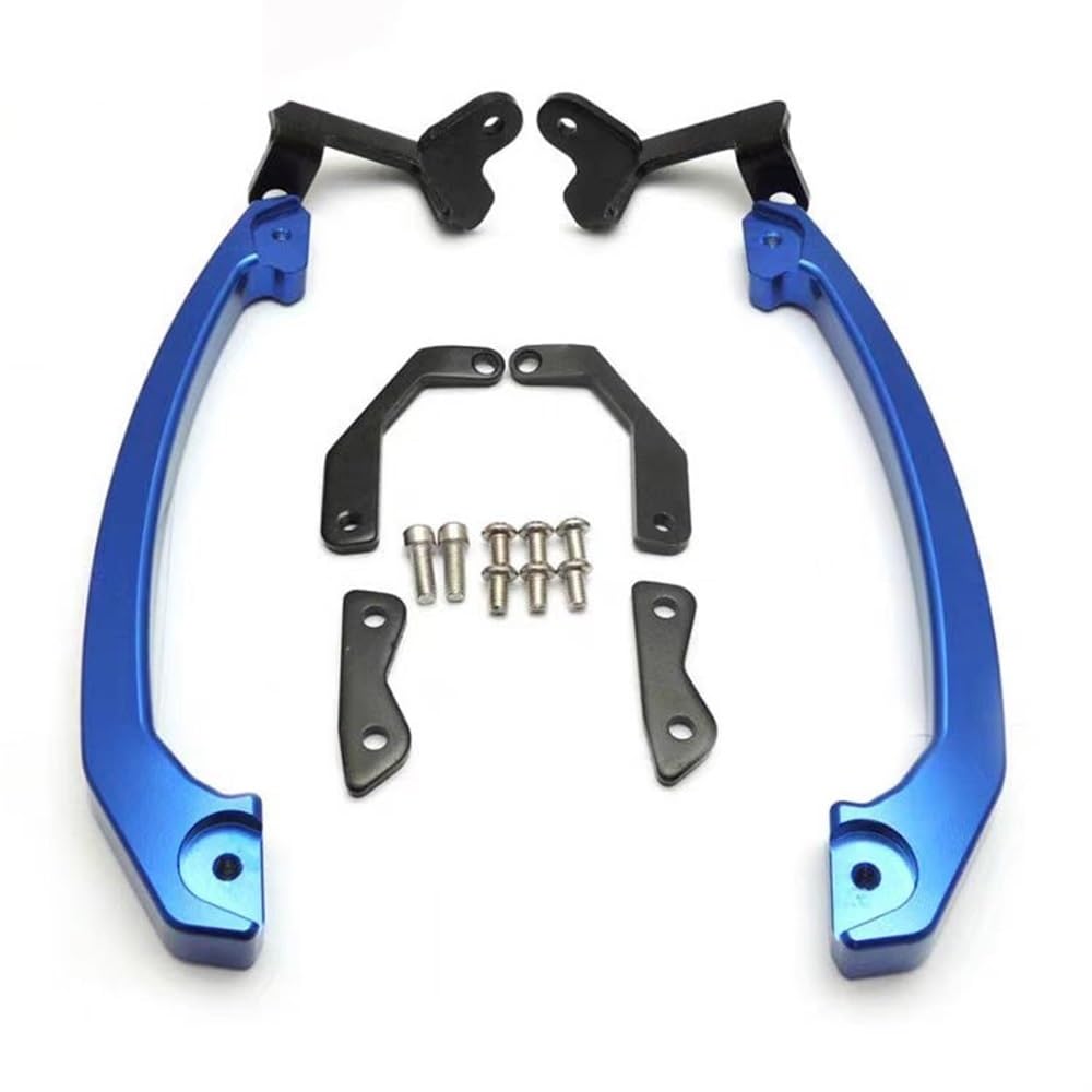 Haltegriff Für Beifahrer Hinten Motorrad Für Y&AMA&HA MT07 FZ07 2013 2014 2015 2016 2017 Motorrad Schwanz Hinten Sitz Passagier Sozius Griff Haltegriffe Armlehne(Blue) von TTADINUDD