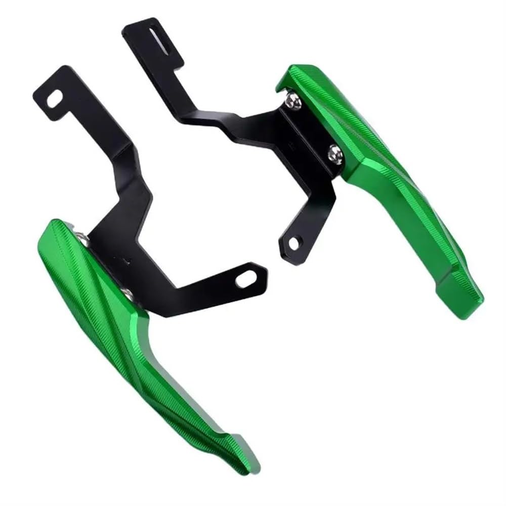 Motorrad Handlauf Heckhalterung Griff CNC Aluminium Heckarmlehne Verdickter Beifahrersitz Für Suzuki GSX250 GSX250R 2017-2024(Green) von TTADINUDD