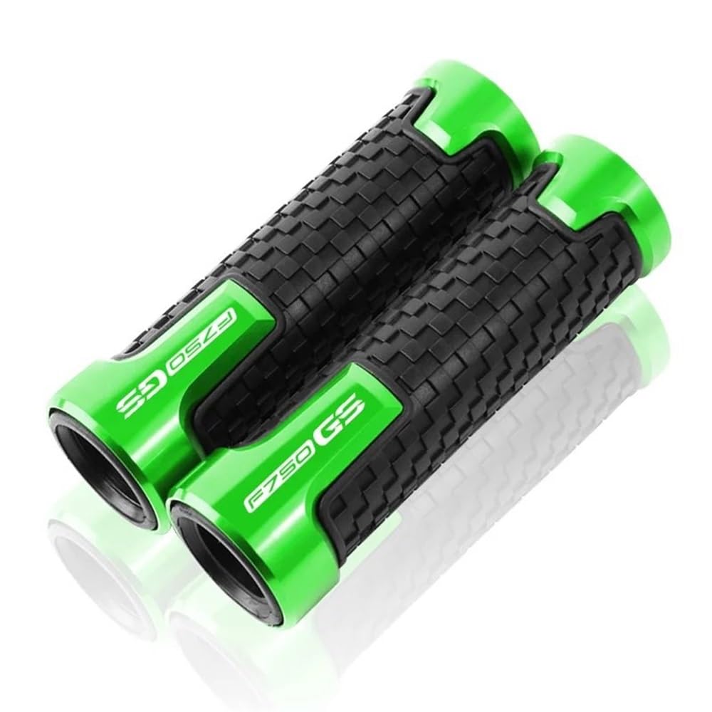 Motorrad Lenkergriffe Griffe Für B&MW F750GS F850GS Motorrad Anti-Rutsch-Lenkergriffe Hand Bar Grip Abdeckung Gummigriffe(F750GS Green) von TTADINUDD