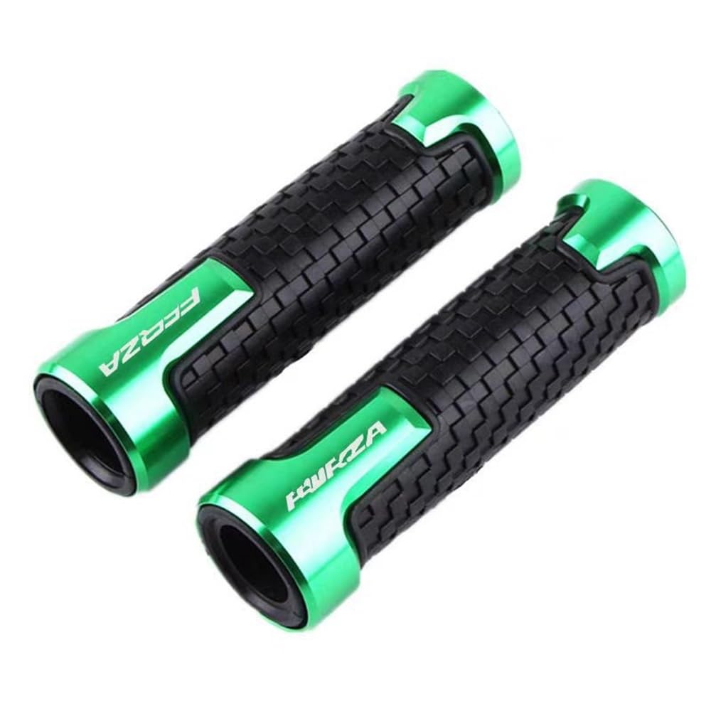 Motorrad Lenkergriffe Griffe Für H&ONDA Forza 750 Forza750 2020-2022 Forza750 7/8 "Motorrad Zubehör CNC Lenker Grip Griff Bar Motorrad Griffe(Green) von TTADINUDD