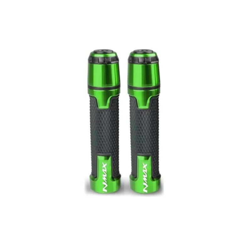 Motorrad Lenkergriffe Griffe Für Y&AMA&HA NMAX155 N MAX NMAX 155 N-MAX 125 Alle Jahr Motorrad 7/8 "22MM Anti-Slip Lenker Hand Griffe Ende Griff Grip Enden(Green) von TTADINUDD