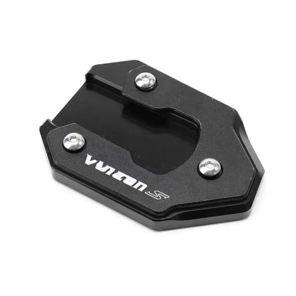 Motorrad Seitenständerpolster Für KA&was&AKI Vu&lc&an S 650 VN650 2015-2023 2021 Motorrad CNC Kickstand Fuß Seite Stehen Verlängerung Pad Unterstützung Platte(Black) von TTADINUDD