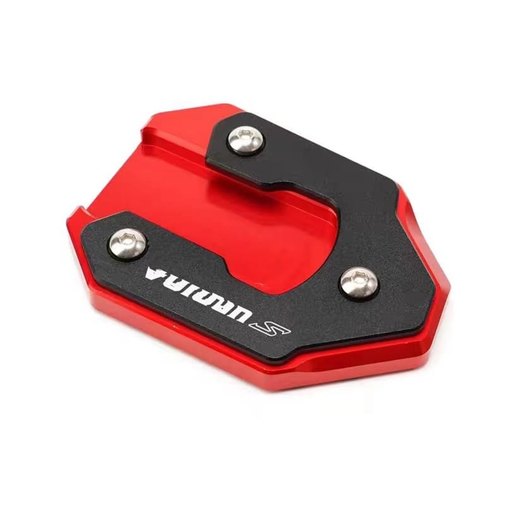 Motorrad Seitenständerpolster Für KA&was&AKI Vu&lc&an S 650 VN650 2015-2023 2021 Motorrad CNC Kickstand Fuß Seite Stehen Verlängerung Pad Unterstützung Platte(Red) von TTADINUDD