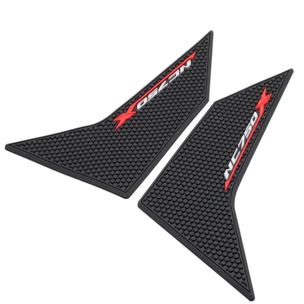 Motorrad Tank Traction Pads Für H&ONDA NC750X NC 750X 750X2021 2022 2023 Motorrad Nicht-Slip Seite Kraftstoff Tank Pad Aufkleber Wasserdicht Gummi Aufkleber von TTADINUDD