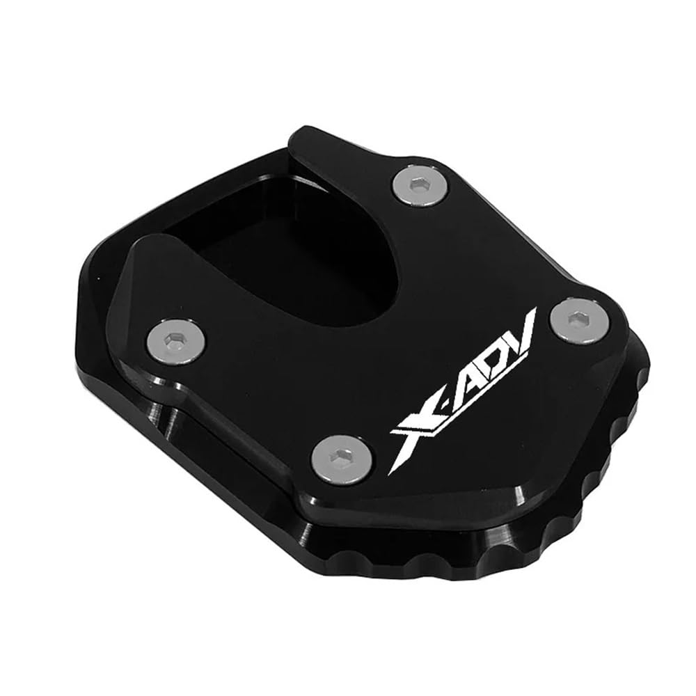 Seitenständer-Stützplatte Für H&ONDA X ADV X-ADV XADV 750 2021-2022 2023 Motorrad CNC Ständer Fuß Seite Stehen Verlängerung Pad Unterstützung Platte(X-ADV Black) von TTADINUDD