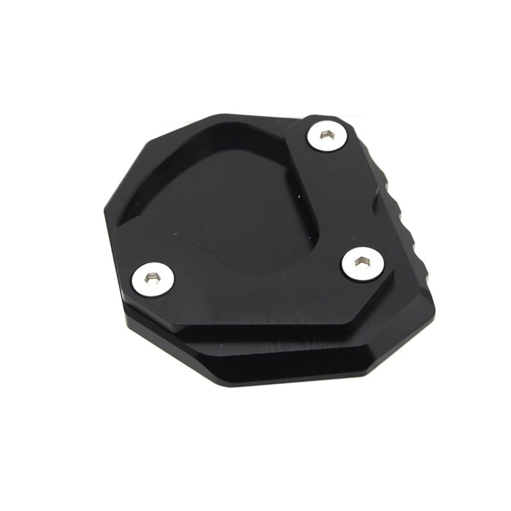 Ständerverlängerungspolster Für H&ONDA Transalp 750 XL 750 XL750 2023 2024 Motorrad Ständer Fuß Seite Stehen Verlängerung Pad Unterstützung Platte Vergrößern(Black no Logo) von TTADINUDD