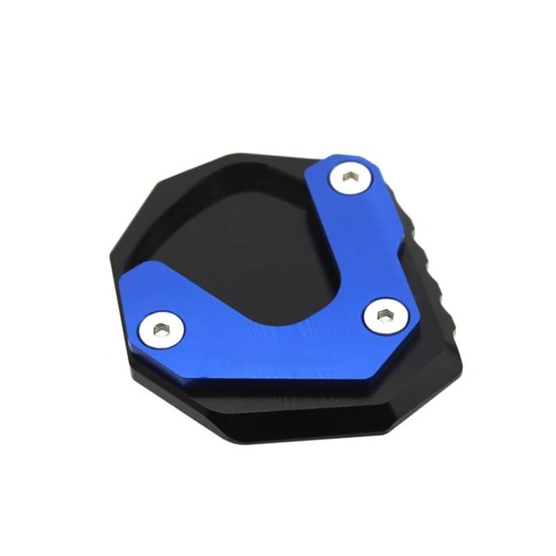 Ständerverlängerungspolster Für H&ONDA Transalp 750 XL 750 XL750 2023 2024 Motorrad Ständer Fuß Seite Stehen Verlängerung Pad Unterstützung Platte Vergrößern(Blue no Logo) von TTADINUDD