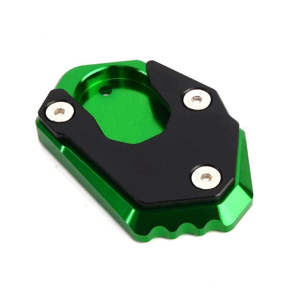 Ständerverlängerungspolster Für KA&was&AKI Z900 RS Z650 Z800 Z1000 R Ninja 300 650 Ninja 1000sx Motorrad CNC Ständer Pad Fuß Seitenständer Verlängerungspad(Green) von TTADINUDD