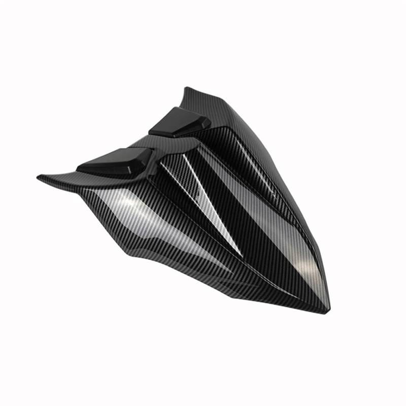 TTADINUDD Motorrad Heckverkleidung Für KA&was&AKI Ninja 650 Z650 Z 650 2017-2024 2022 Motorrad Stoßdämpfung Hinten Passagier Sozius Sitz Abdeckung Verkleidung Gugel(Carbon Fiber) von TTADINUDD