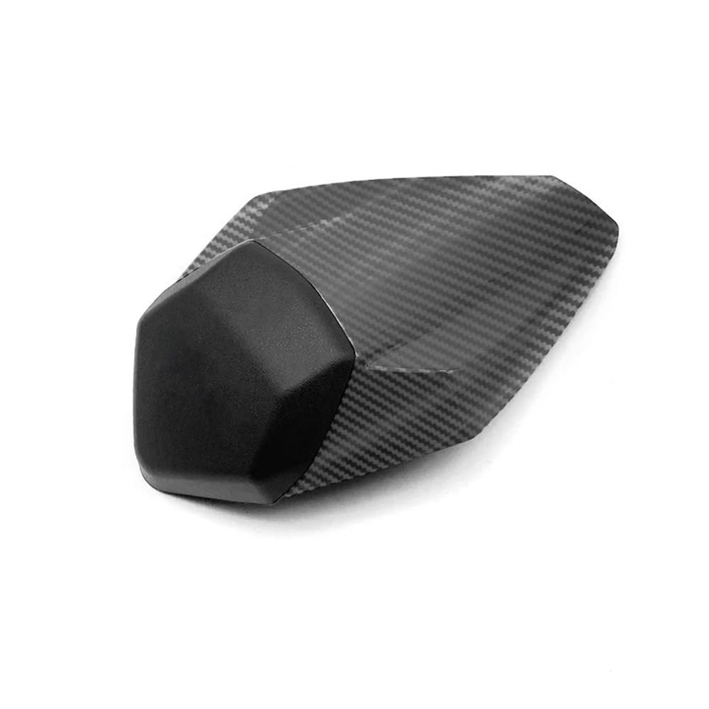 TTADINUDD Motorrad Heckverkleidung Für KA&was&AKI Ninja ZX-10R ZX10R ZX 10R 2016-2022 2023 Motorrad Hinten Passagier Sozius Sitz Abdeckung Harte Sitz Gugel Buckel Verkleidung(Carbon Fiber Look) von TTADINUDD