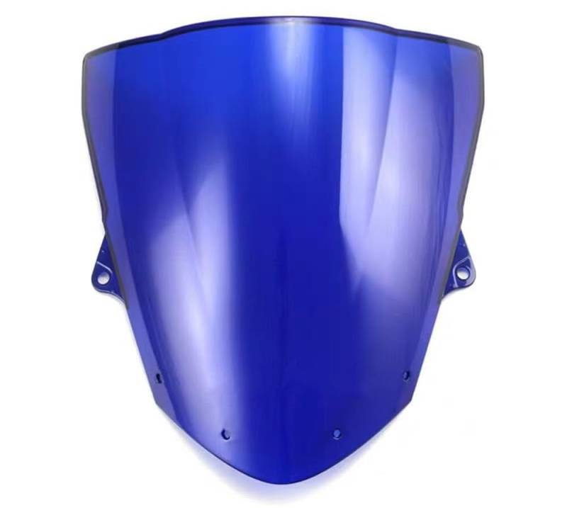 Visor Windabweiser Für KA&was&AKI ZX6R ZX-6R 636 2009-2022 Motorrad Windschutzscheibe Windschutz Schwarz(Blue) von TTADINUDD