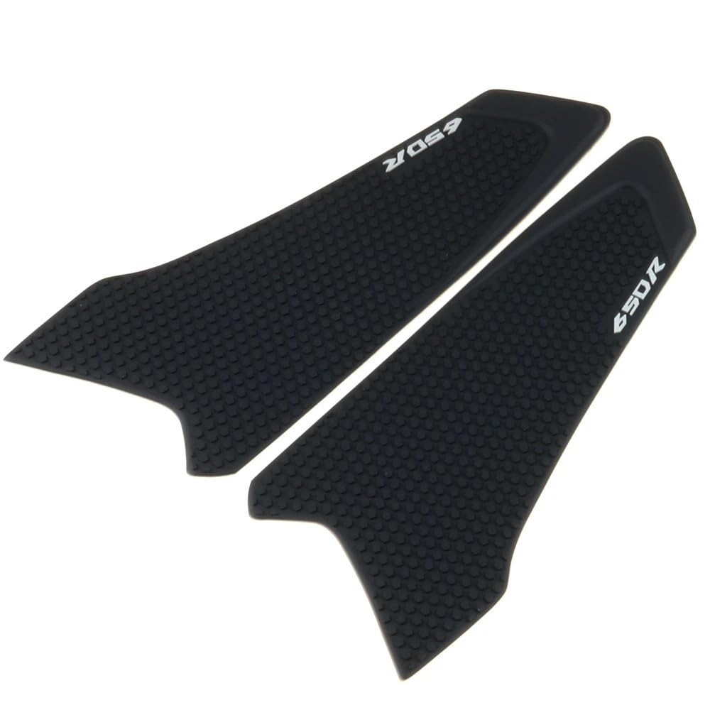 Wasserdichter Gummiaufkleber Für H&ONDA CBR650R CB650R 2019-2023 Schutz Aufkleber Tank Traction Pad Side Tank Grip Pads(Black-Gray) von TTADINUDD