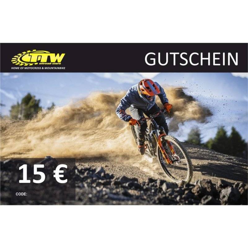 TTW-Offroad Einkaufsgutschein MTB 15€ von TTW-Offroad