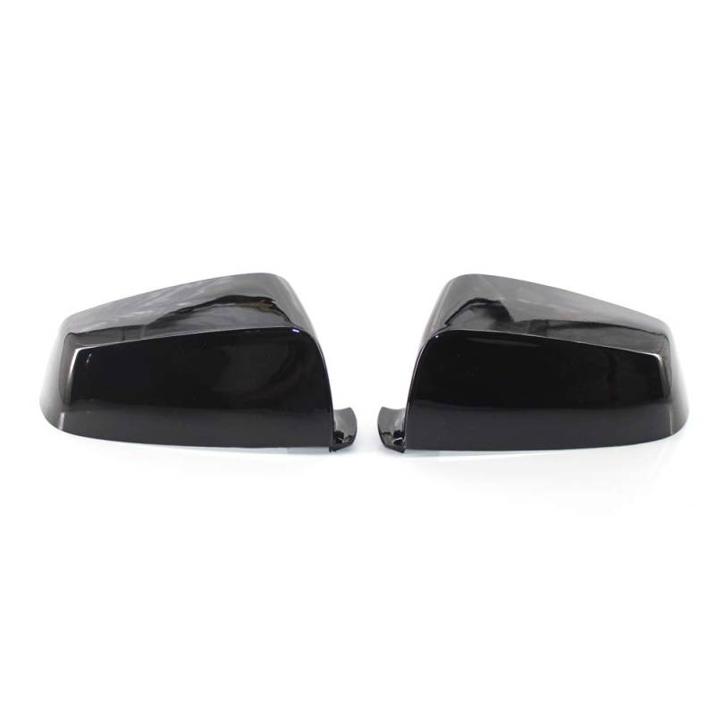 Auto Spiegelkappen,Rückspiegelkappen Kohlefaser Helle Schwarze Seite Rückspiegeldeckel Fit Verwendung For BMW 5 6 7 Serie E60 F10 F07 E63 525I 530I 740LI 75 0I 760LI 730LI.(2) von TUANZUN