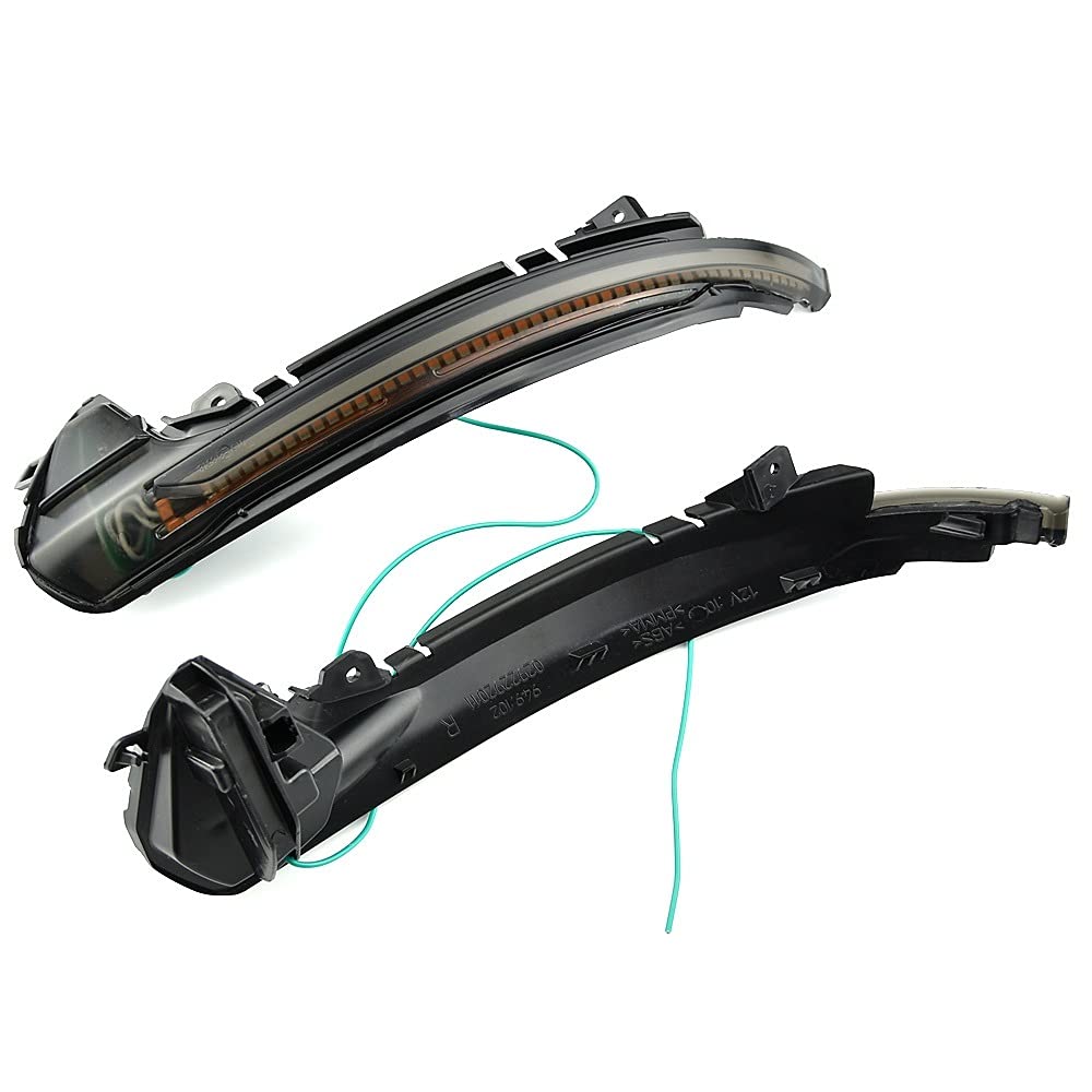 Spiegelblinker Dynamische,Dynamische Blinker Dynamisches Blinker-Licht Fließender Wasser-Blinker-Fit For Audi A6 RS6 4G C7 7.5 2012 2013 2014 2014 2016 2017 2017 2018 Blinklicht von TUANZUN