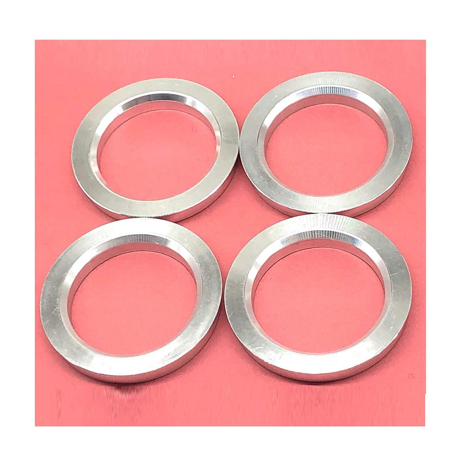 Spurverbreiterung,Spurplatten Aluminium-Hubzentraler Ringrad Spacer 66.6-57.1 73.1-54.1 73.1-56.1 73.1-60.1 73.1-64.1 73.1-67.Auto-Radbohrer-Center-Kragen(66.6 57.1mm) von TUANZUN